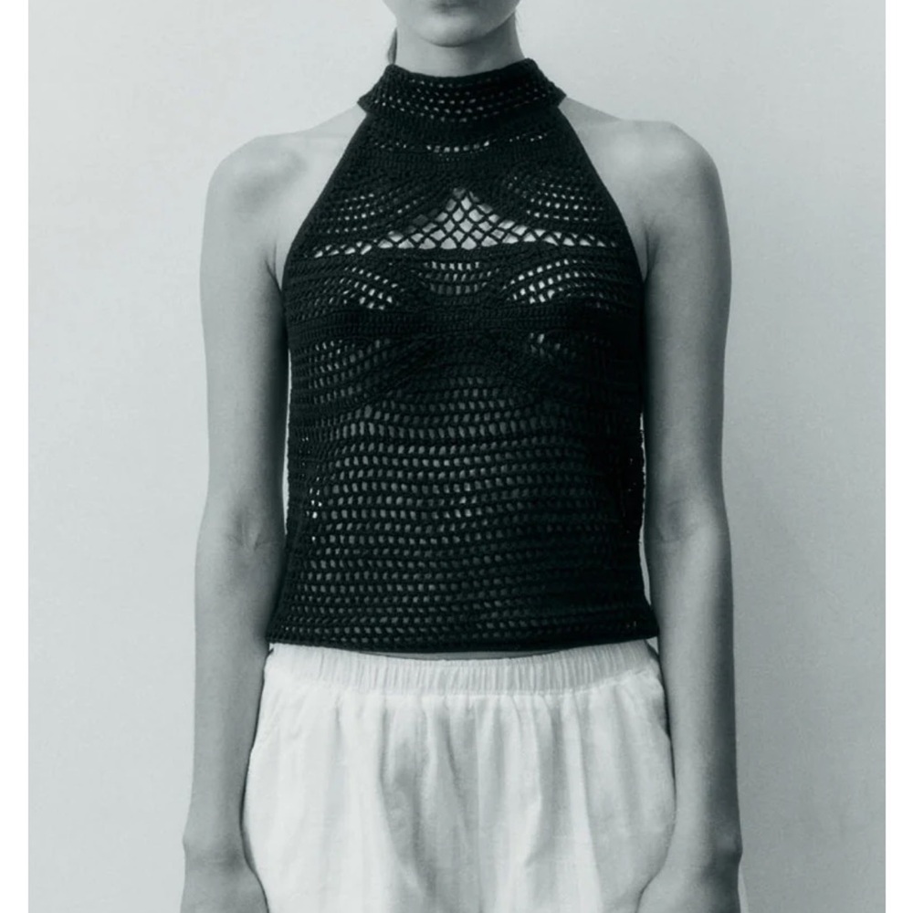 THE GARMENT EGYPT CROCHET TANK TOP - BLACK
ADD TO WISHLIST - Picture 11 of 11